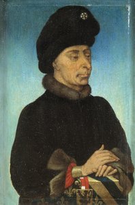 Portret van Jan zonder Vrees, hertog van Bourgondië door Unbekannt Unbekannt